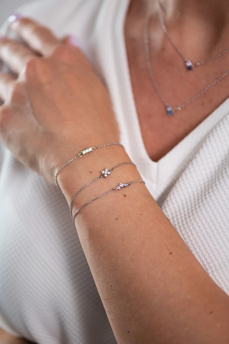 Grav Chloee 3 Ezüst 925 Karkötő