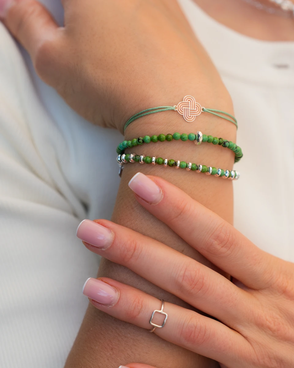 GRAV Leyla Amazonite Silver 925 Karkötő