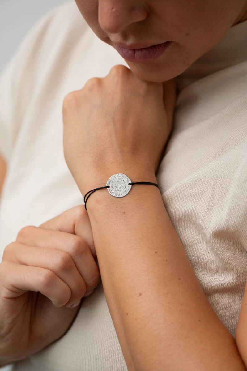 GRAV Talisman Ezüst 925 Fonalas Karkötő