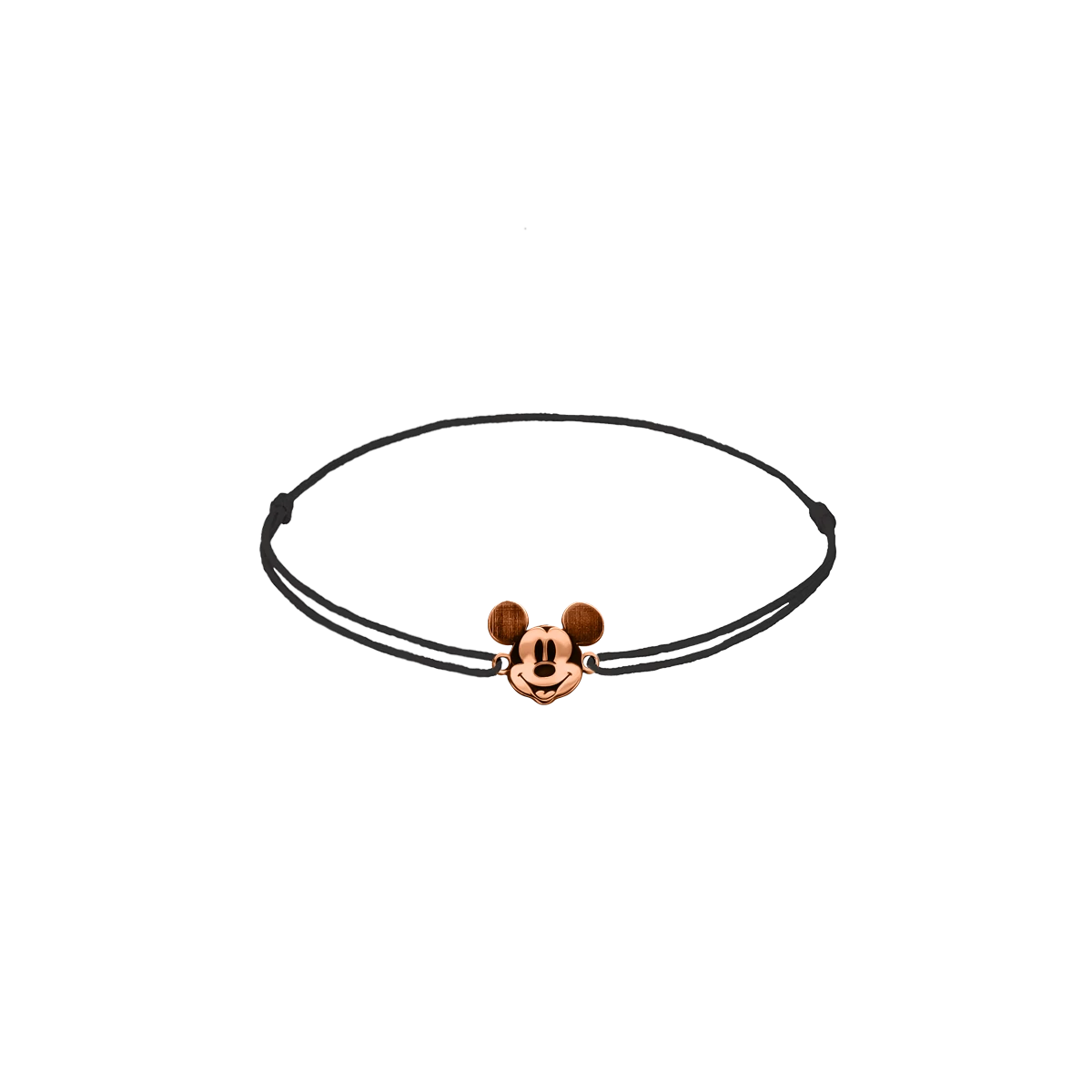 Mickey Baby Vörös Arany 14K Fonalas Karkötő