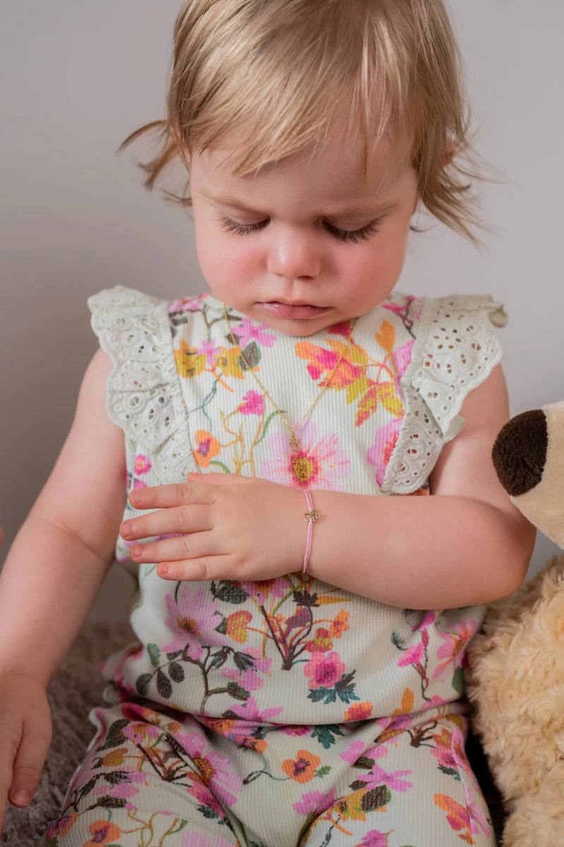 Kontúr Angyal Baby Vörös Arany 14K Nyaklánc