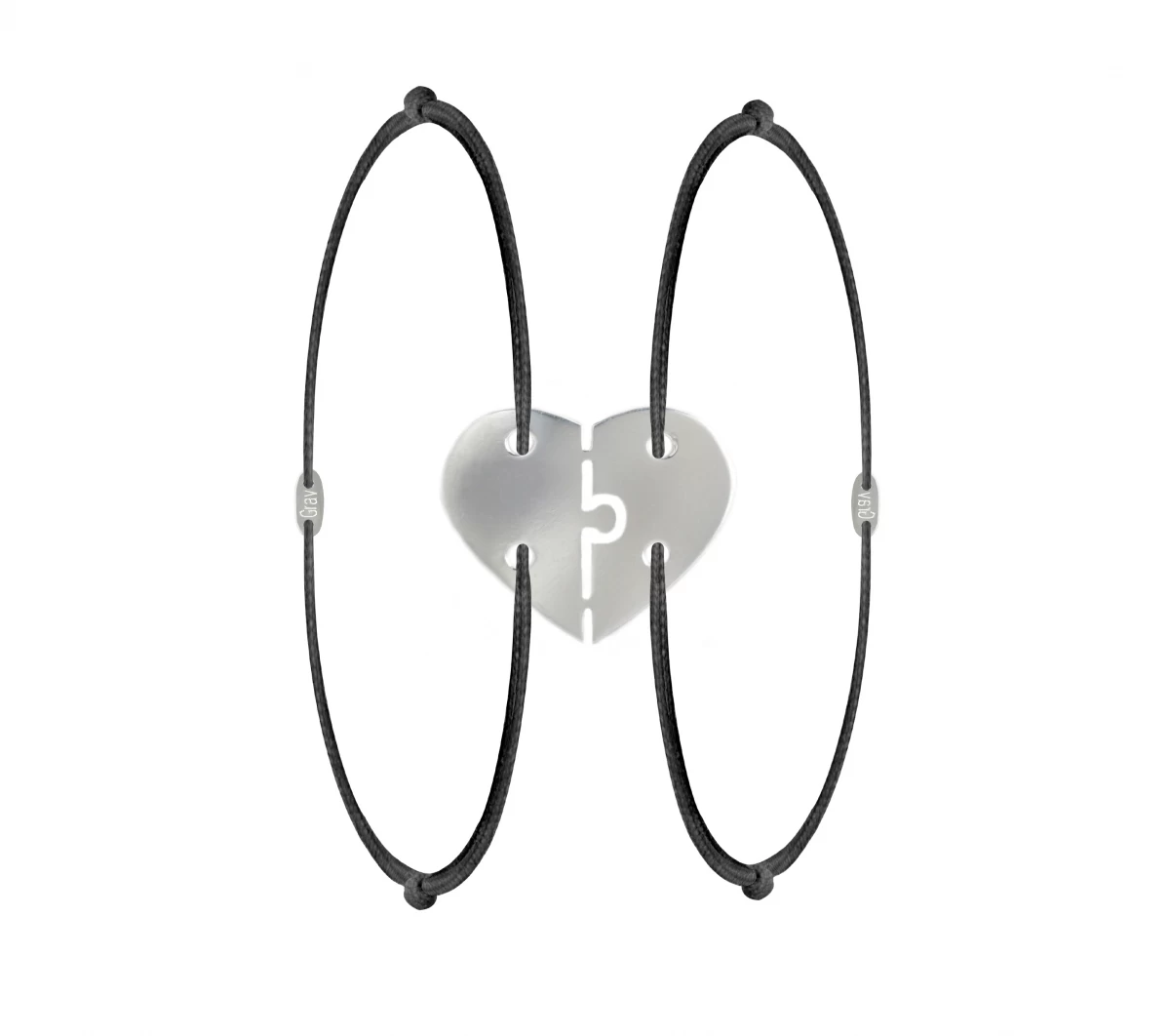 Páros Ezüst Zsinór Karkötő