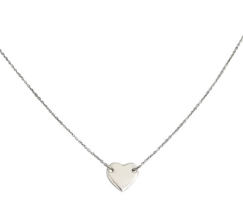 Grav Heart Ezüst 925 Nyaklánc