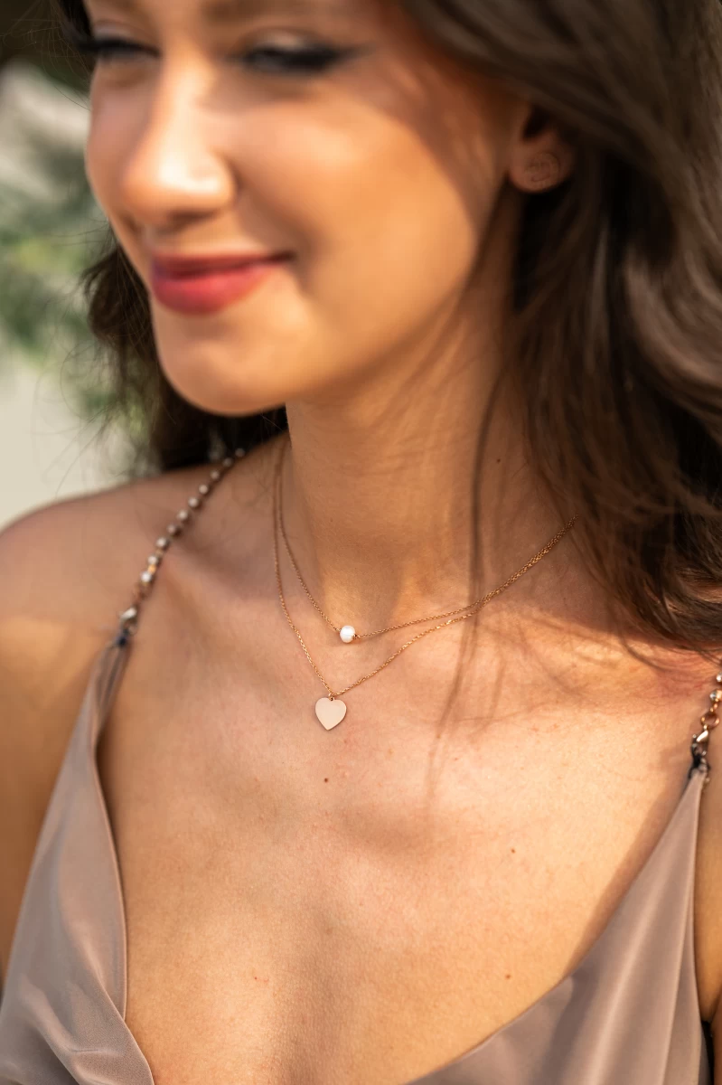 Grav Heart Ezüst 925 Nyaklánc