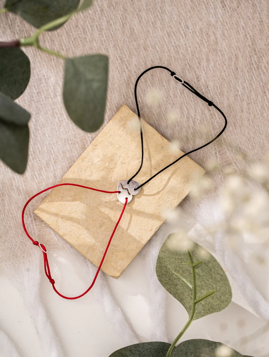 Szerelem Karkötő Pároknak Ezüst