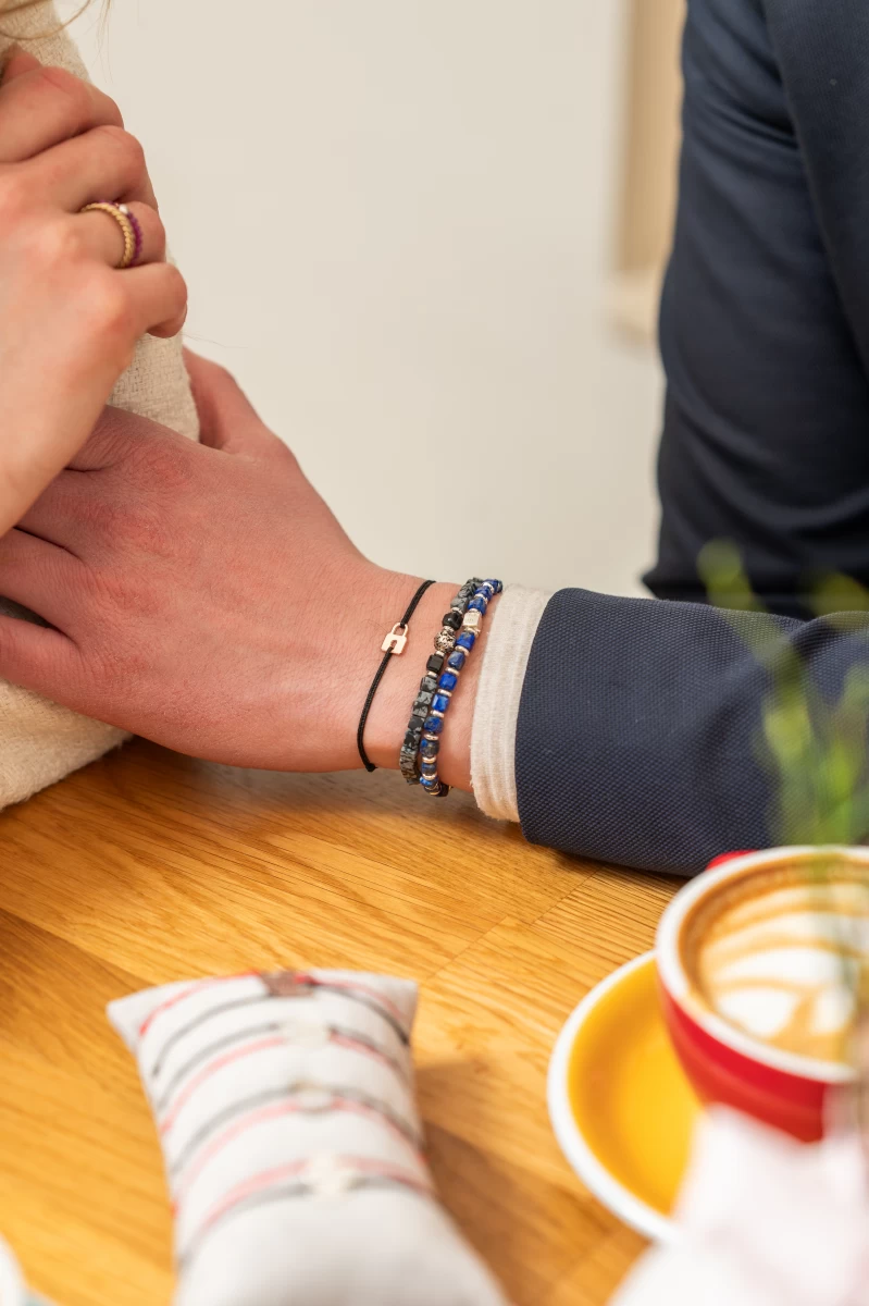 GRAV Apollo Lapis Men Ásvány Karkötő