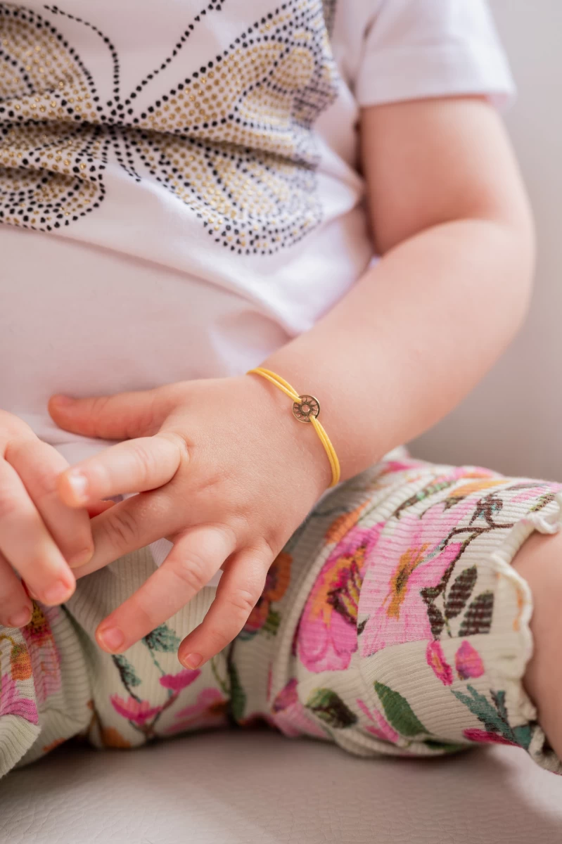 GRAV Sun Baby Arany 14K Fonalas Karkötő