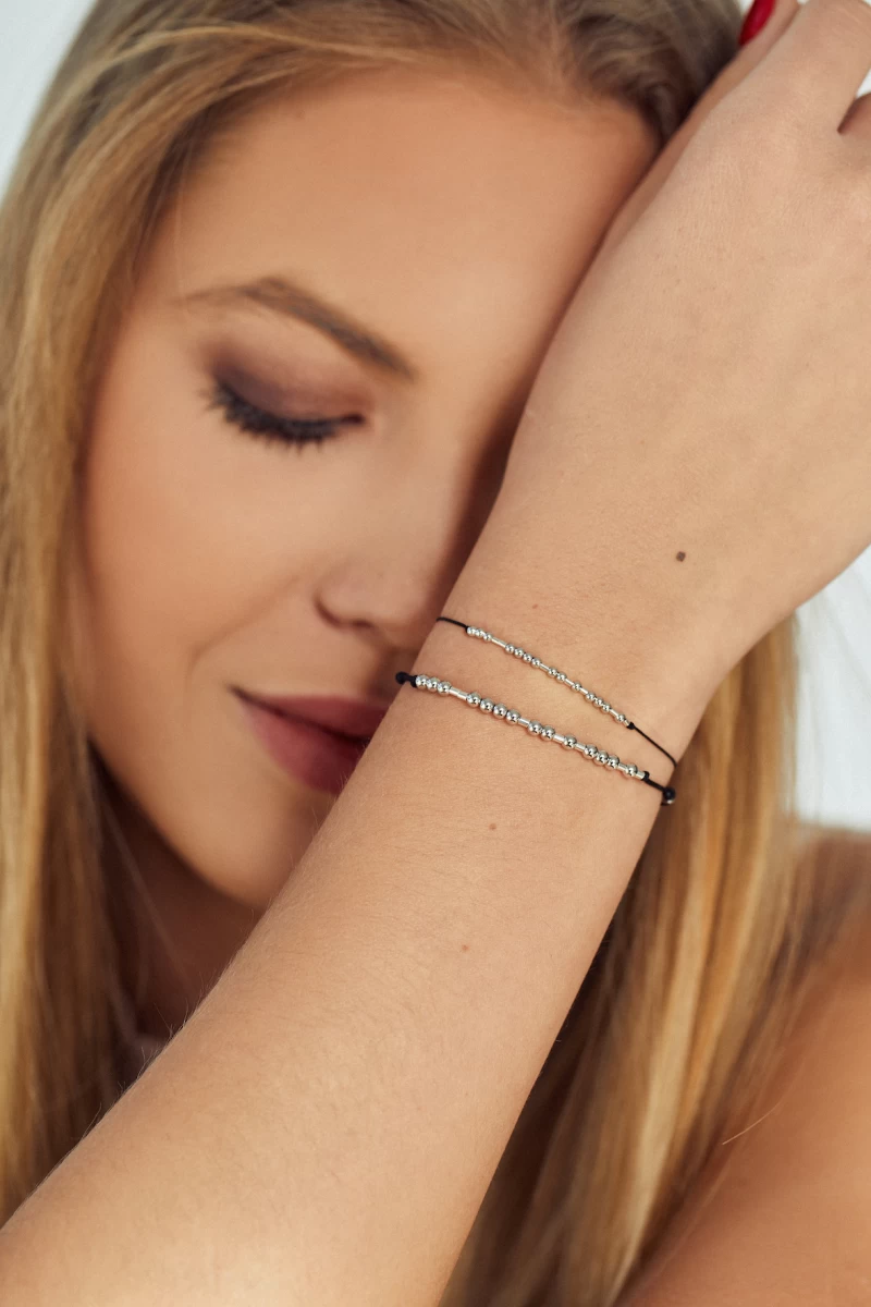 Grav Morse Love You Ezüst 925 Karkötő