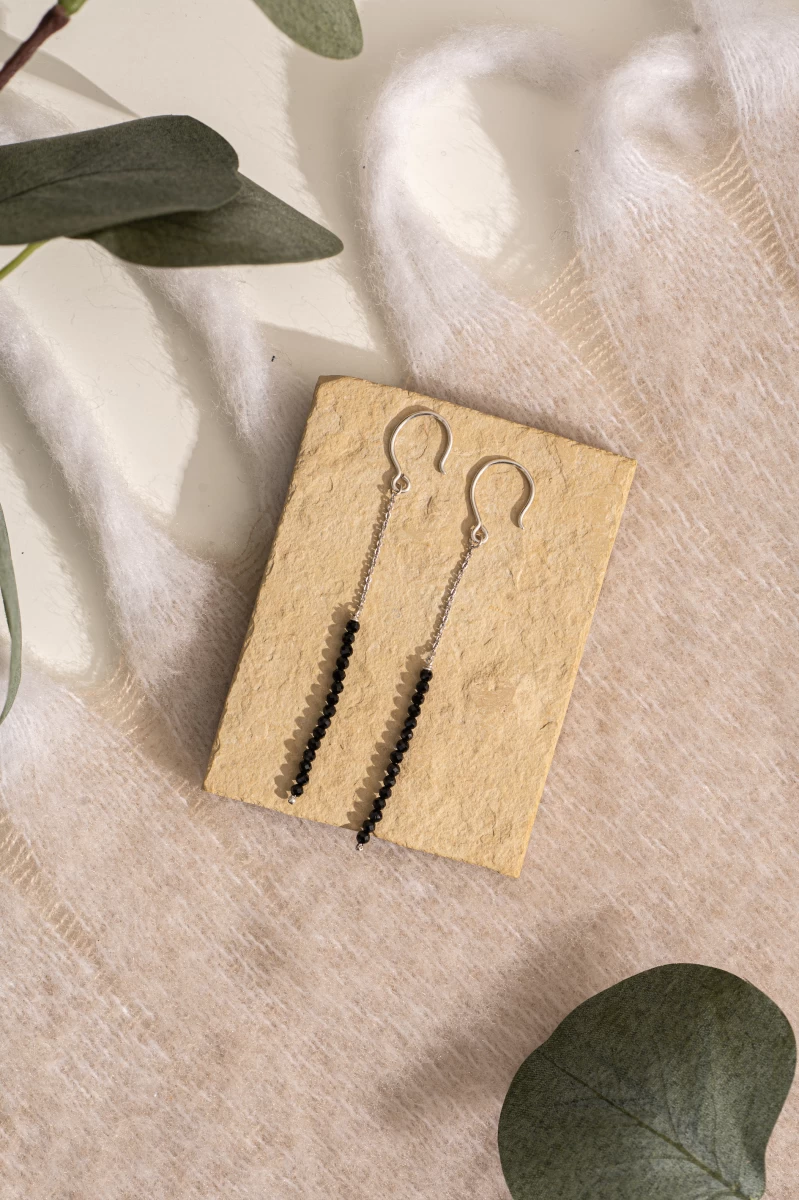 Spinell Ásvány Ezüst 925 Fülbevaló