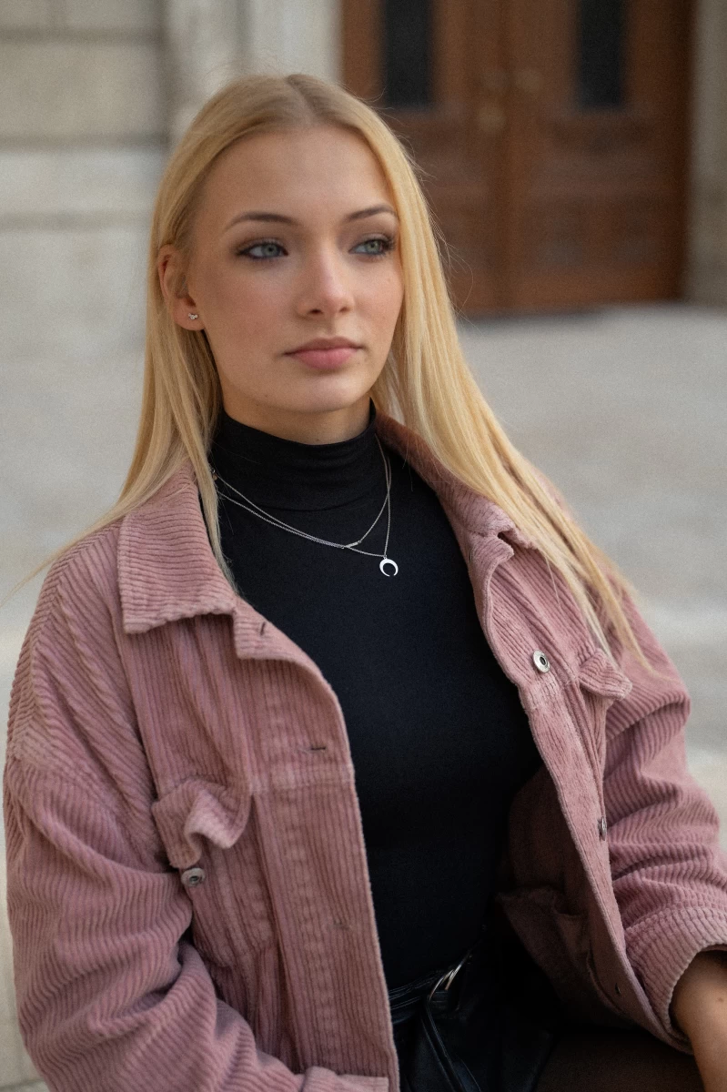 Hold Ezüst Nyaklánc