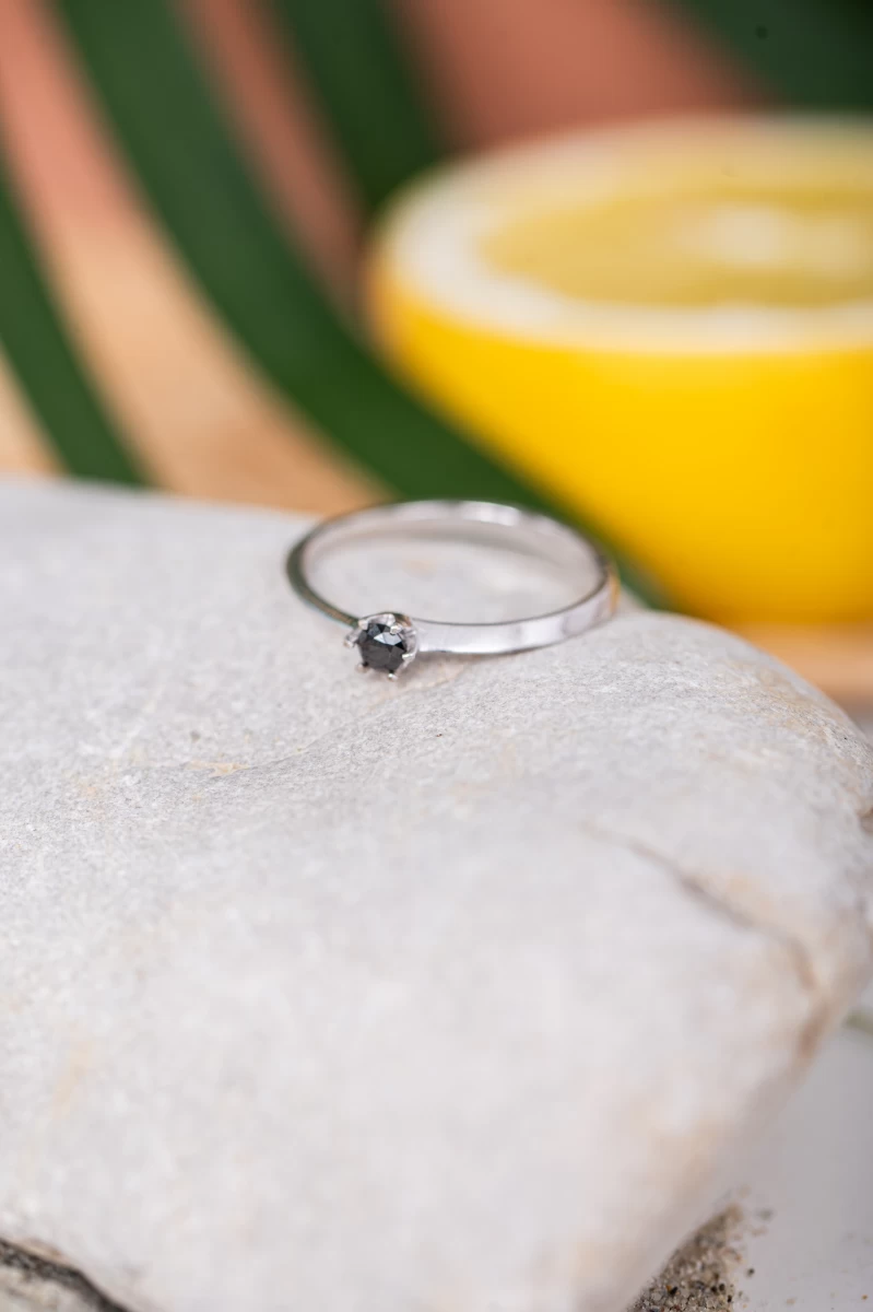 Grav Brill Arany 14K Gyűrű