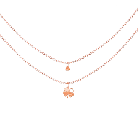 GRAV Luck & Love Arany 14K Nyaklánc