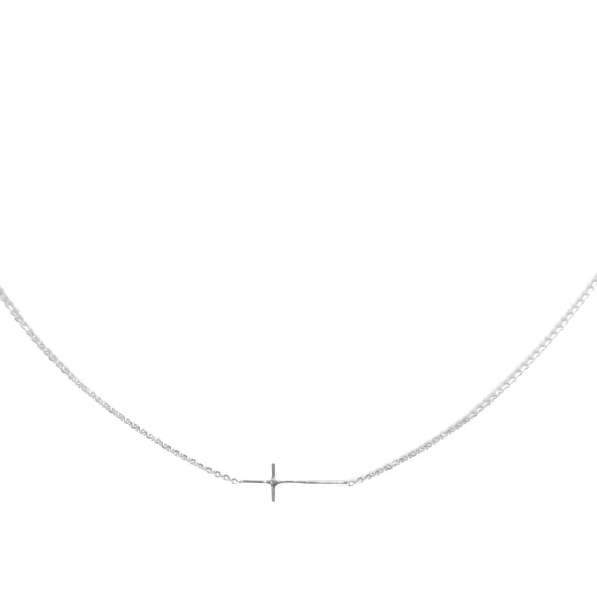 Kereszt Ezüst Nyaklánc