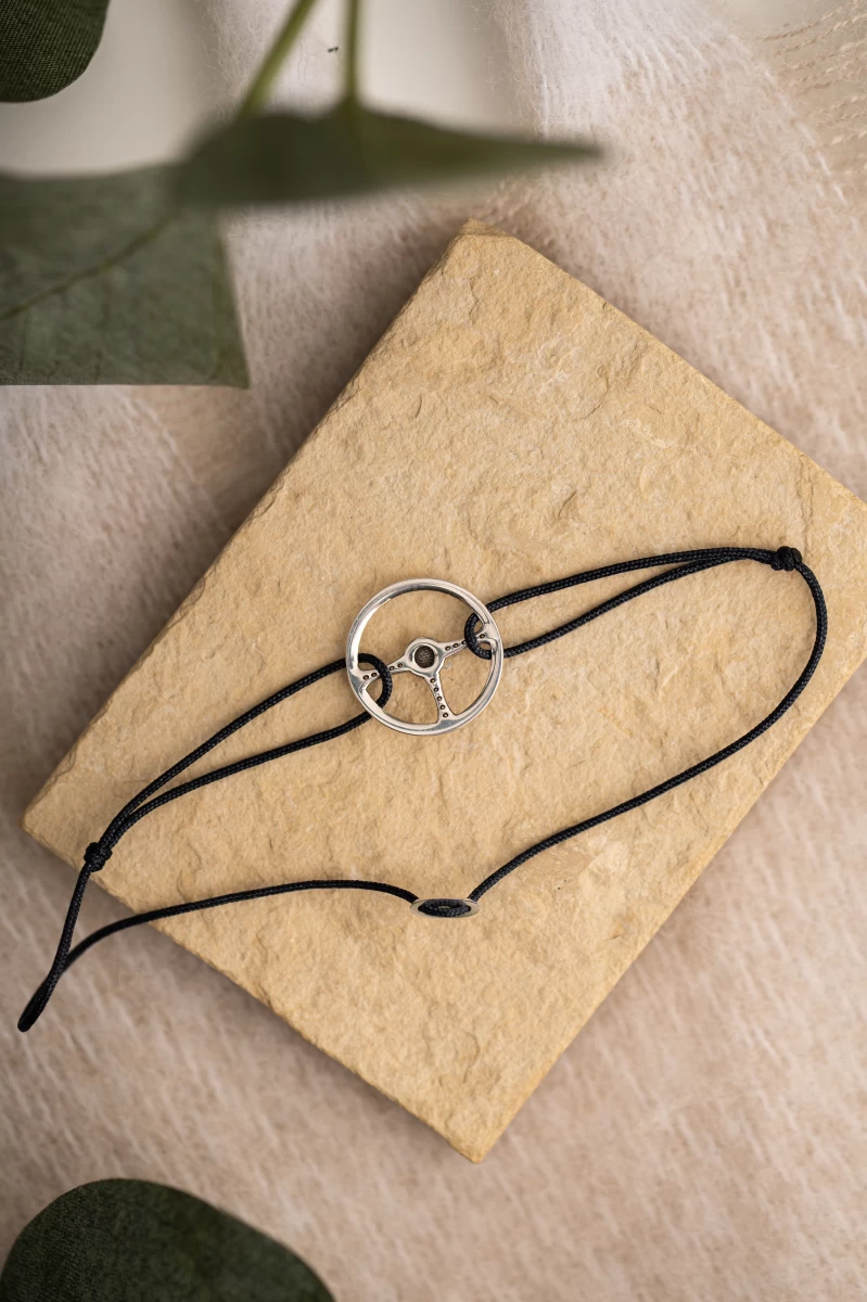 Grav Men Wheel Ezüst Karkötő