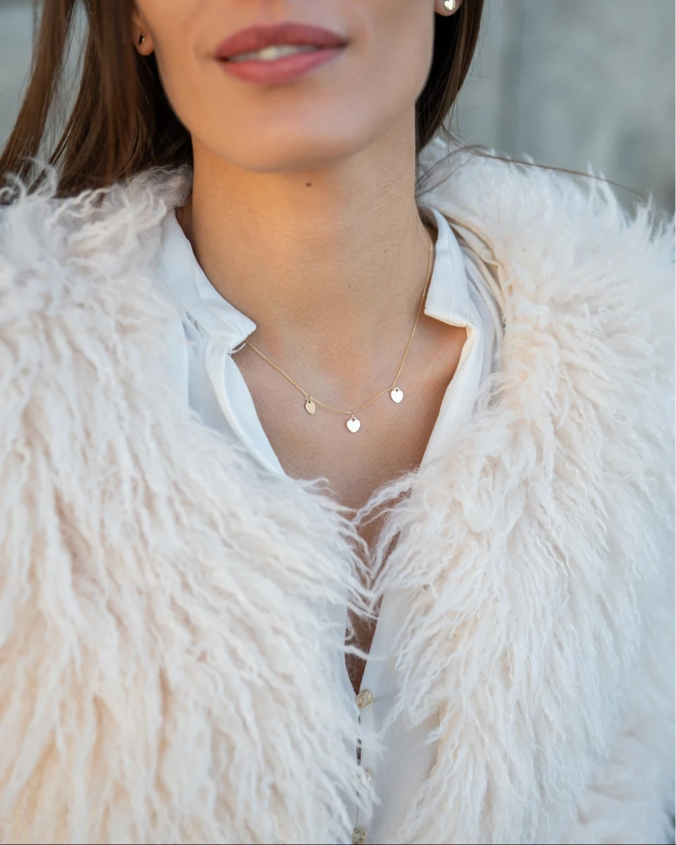 GRAV Hearts Ezüst 925 Nyaklánc