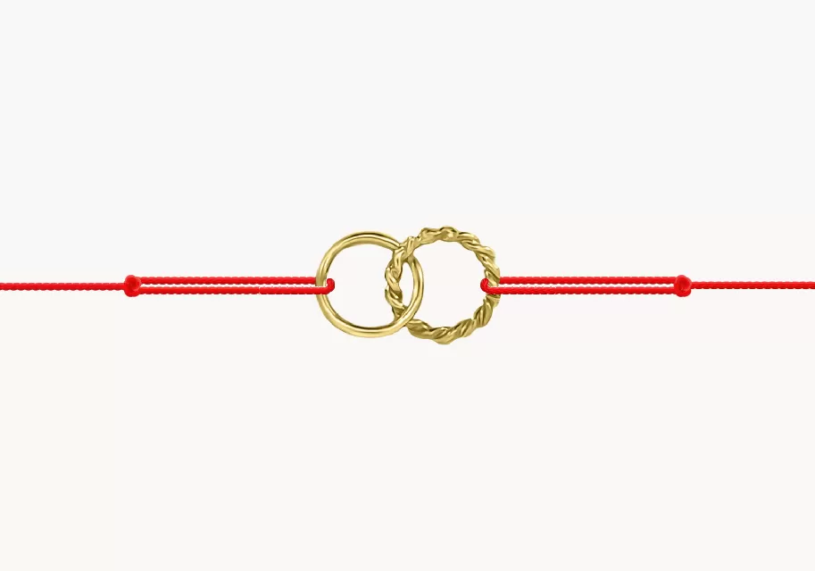 GRAV Karkötő Nolita Hoop Sárga Arany 14K